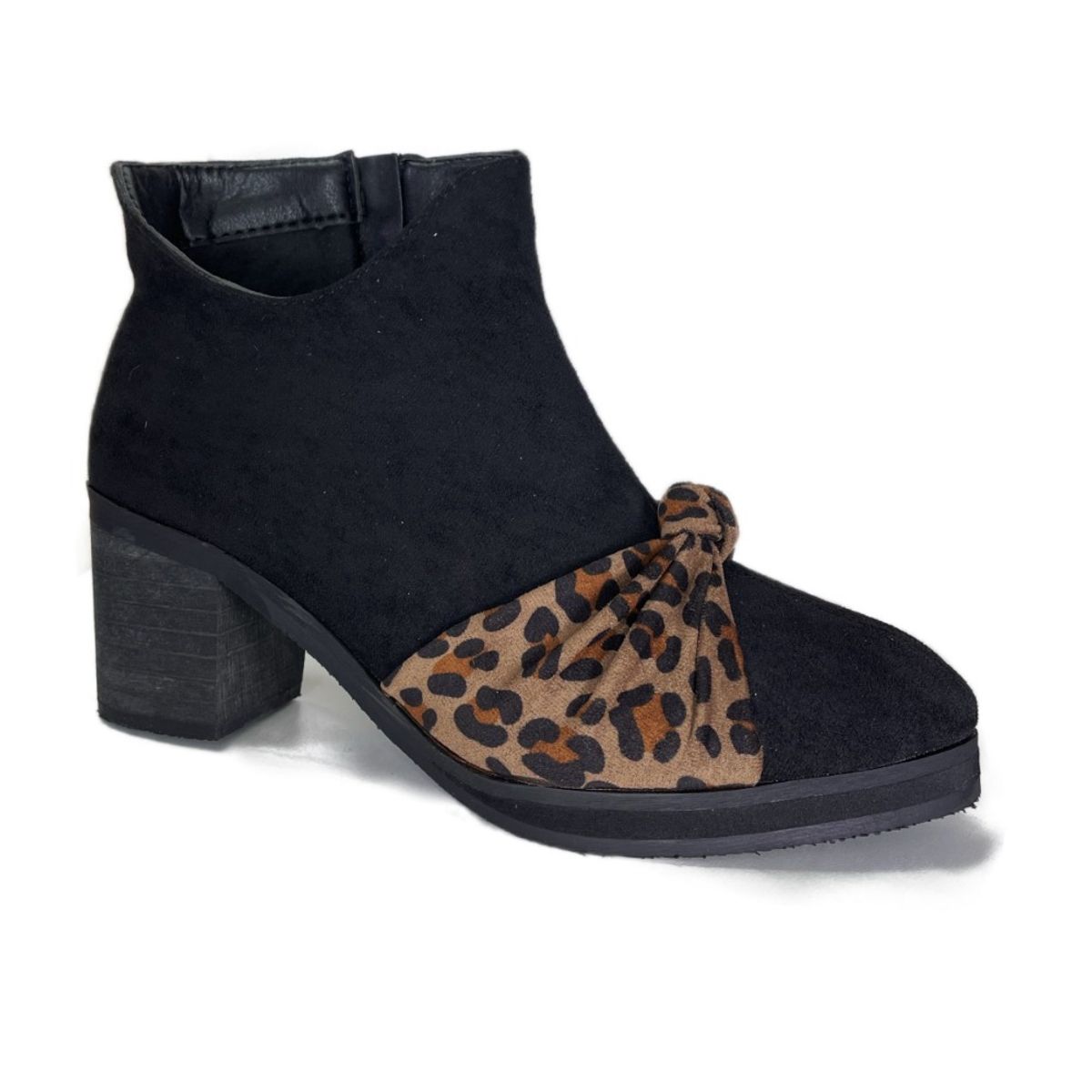 MD - Botin Mujer Microfibra Print Trezas