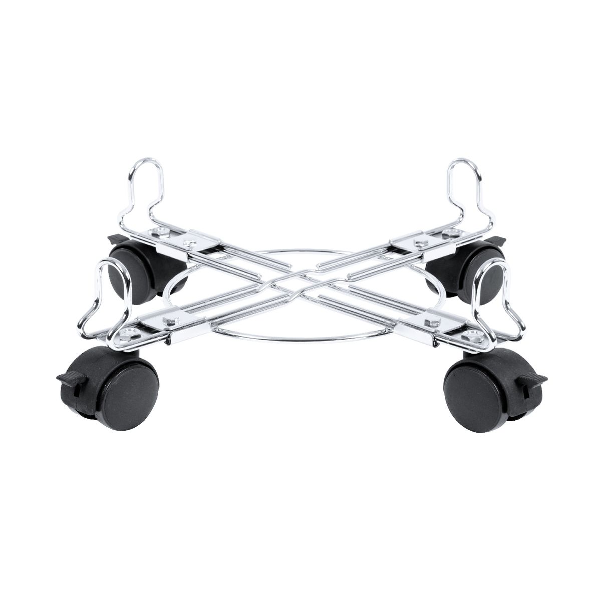 JOIA - Soporte Regulable Base Ajustable Circular Cromado