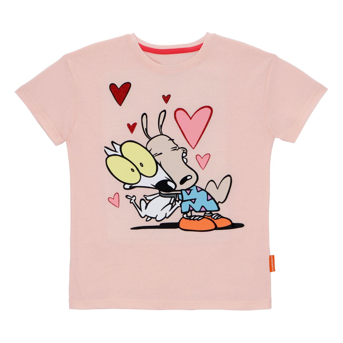 NICKELODEON - Polera Teens Rocko Pink