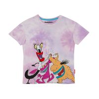 Polera Infantil Real Monsters Tie Dye