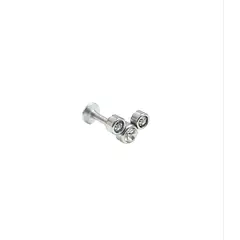 ELBAULDEJUMA - Piercing Oreja Tragus Conch Labret Modelo stars Hipoalergenico Unidad