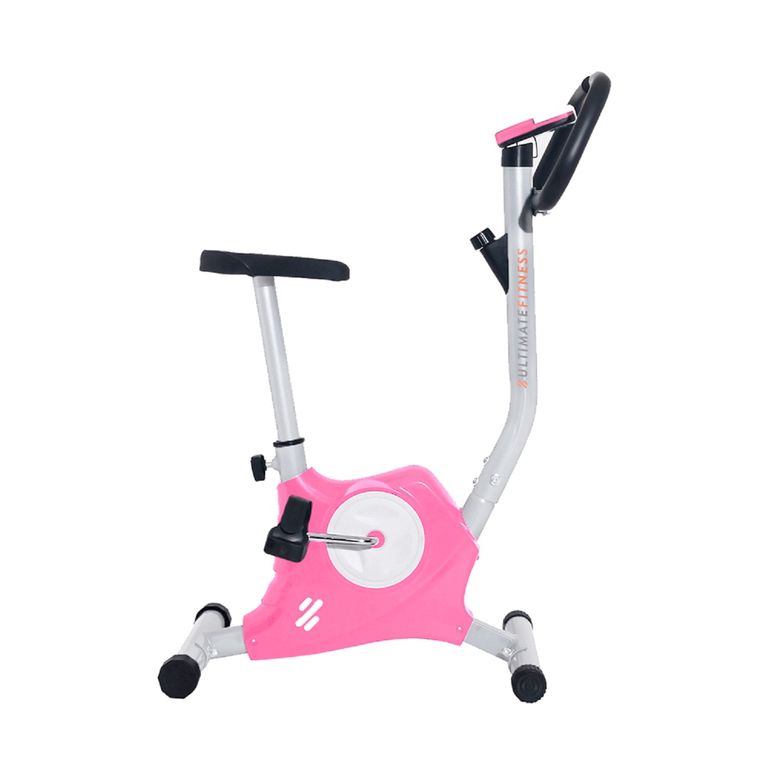 BICICLETA ESTATICA E10 ROSADA