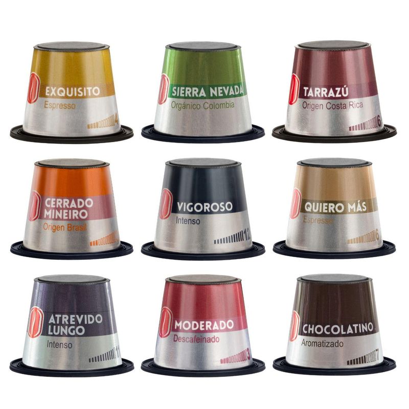 CAFE CARIBE - Mix Full Café Caribe - 90 cápsulas Nespresso compatibles