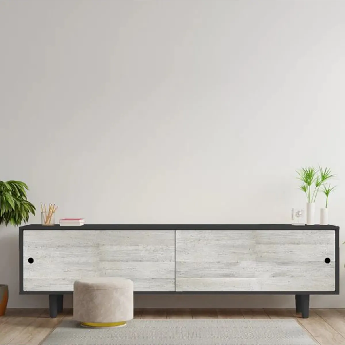 DEKOFIX - Lámina Autoadhesiva Madera WOODS Ceniza