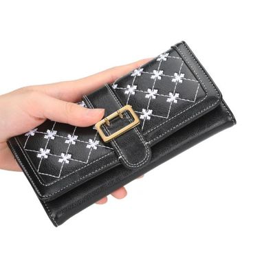 Imagen 2 del producto Billetera Larga Mujer Cuero Pu Mod Cruz