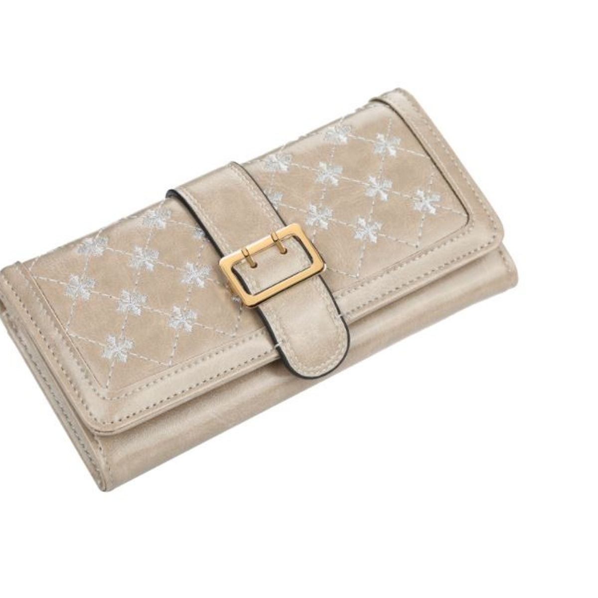 BAELLERRY - Billetera Larga Mujer Cuero Pu Baellerry Mod Cruz