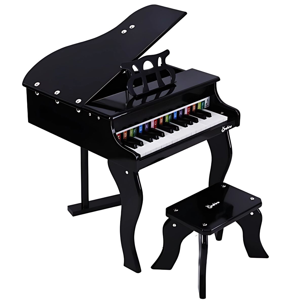 ONSHINE - MINI PIANO DE COLA PARA NIÑOS NEGRO