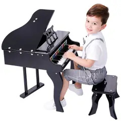 ONSHINE - MINI PIANO DE COLA PARA NIÑOS NEGRO