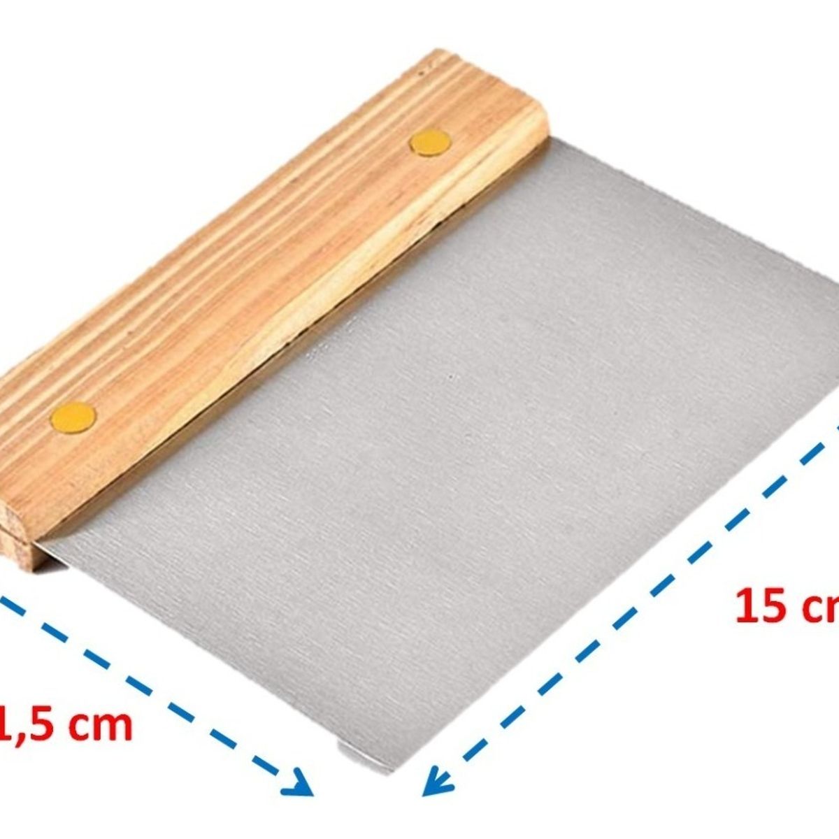 GENERICO - Espatula Metalica Reposteria Masa Pizza Cortador De Masa