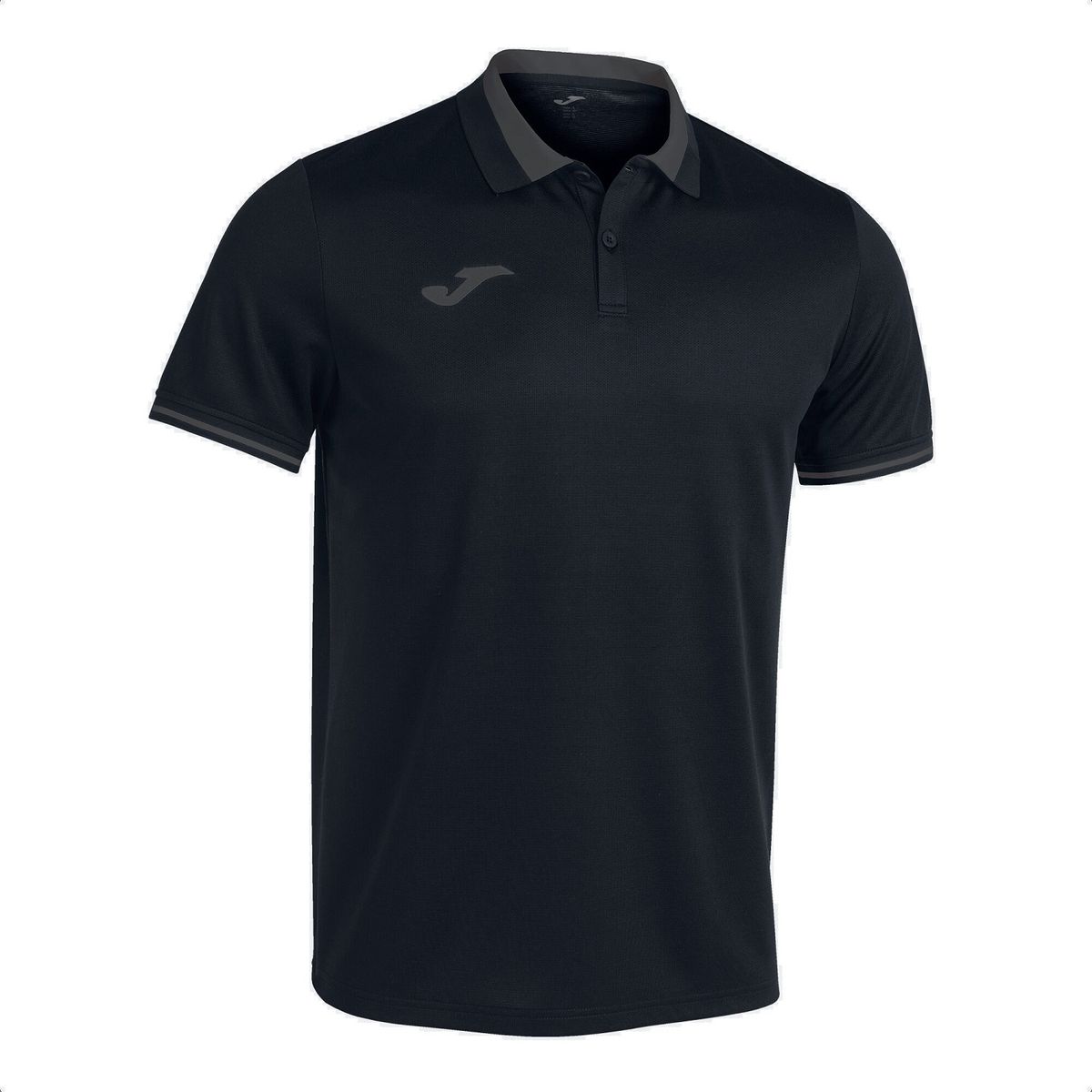 JOMA - Polera Deportiva Hombre Championship VI Negro Joma