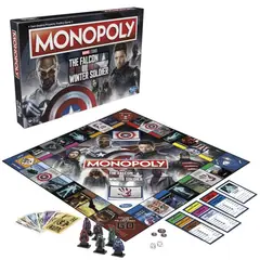 EDGE ENTERTAINMENT - Monopoly Marvel The Falcon And The Winter Soldier - Hasbro