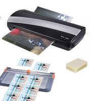 Termolaminadora + Guillotina Rodillo Gris + Mica Carnet