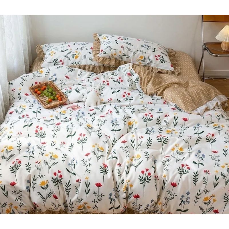 HOMER DESIGN - Set Ropa De Cama Sabanas +funda De Plumon 1.5 Plazas hm5
