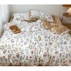 HOMER DESIGN - Set Ropa De Cama Sabanas +funda De Plumon 1.5 Plazas hm5