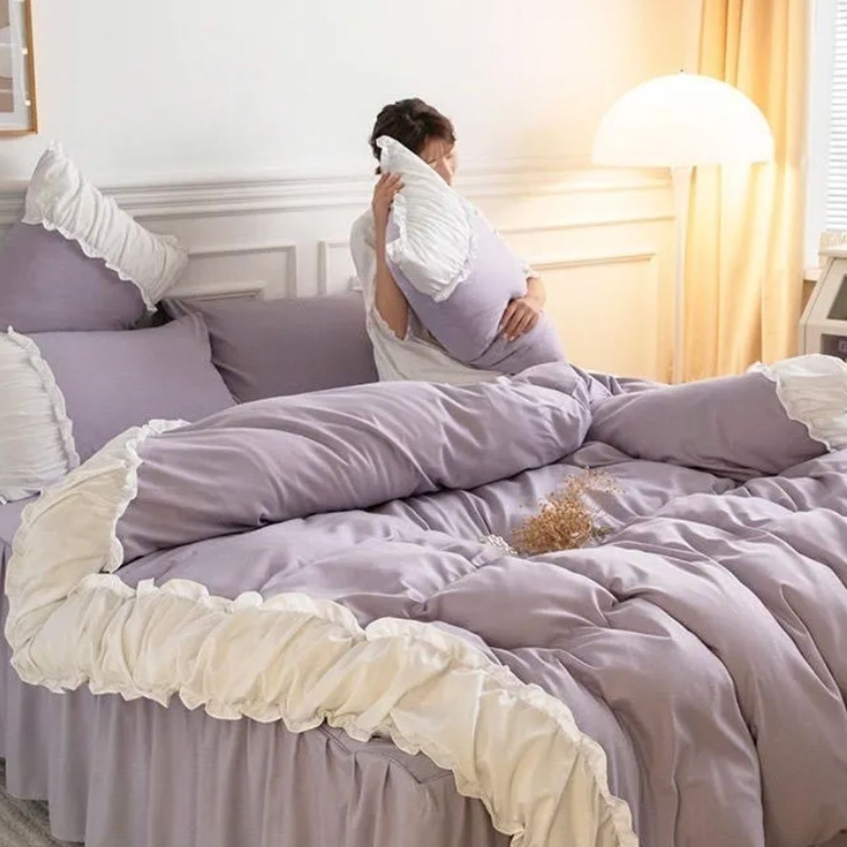 HOMER DESIGN - Set Ropa De Cama Sabanas +funda De Plumon 1.5 Plazas hm6