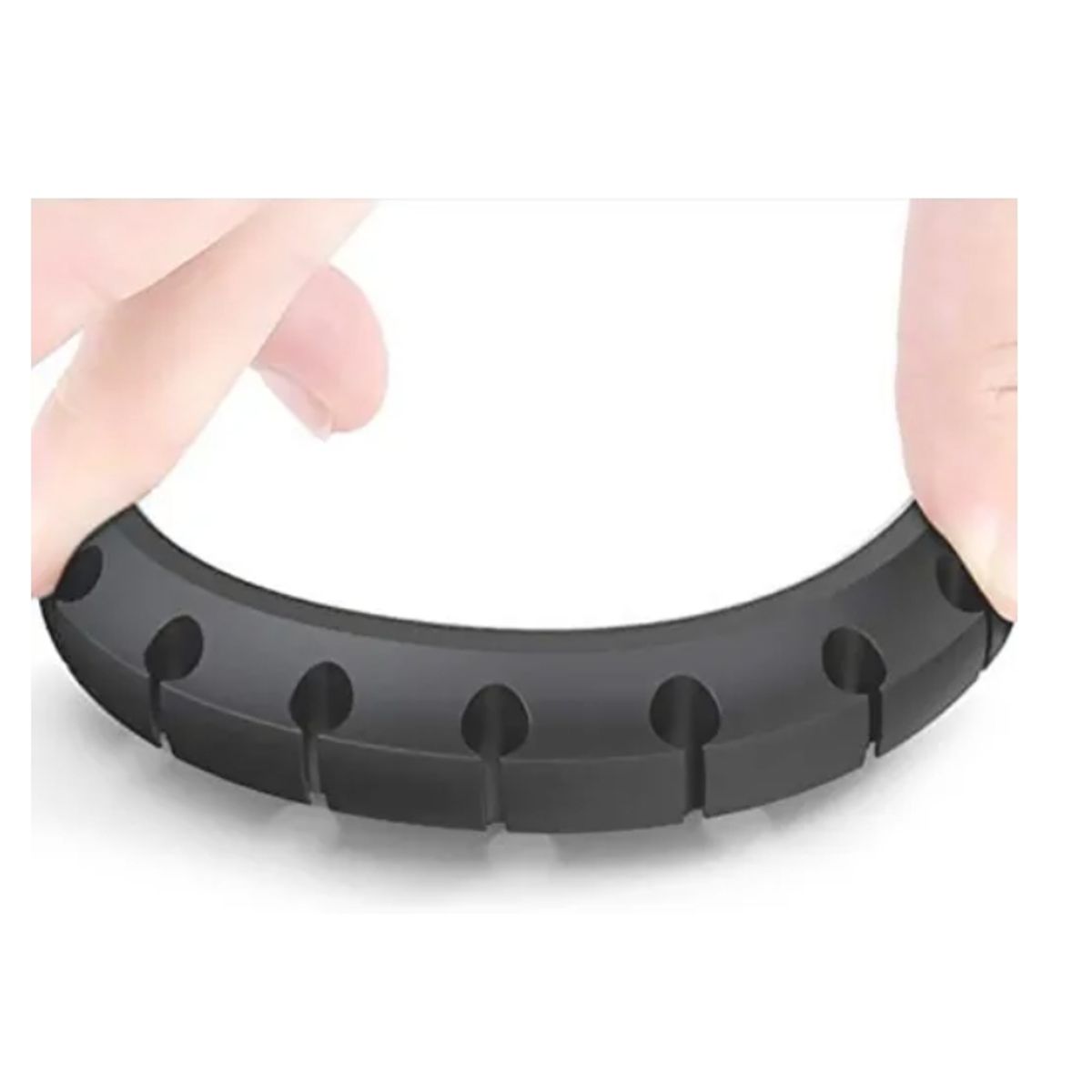 ESHOPANGIE - Organizador De Cables De Silicona 7 Ranuras