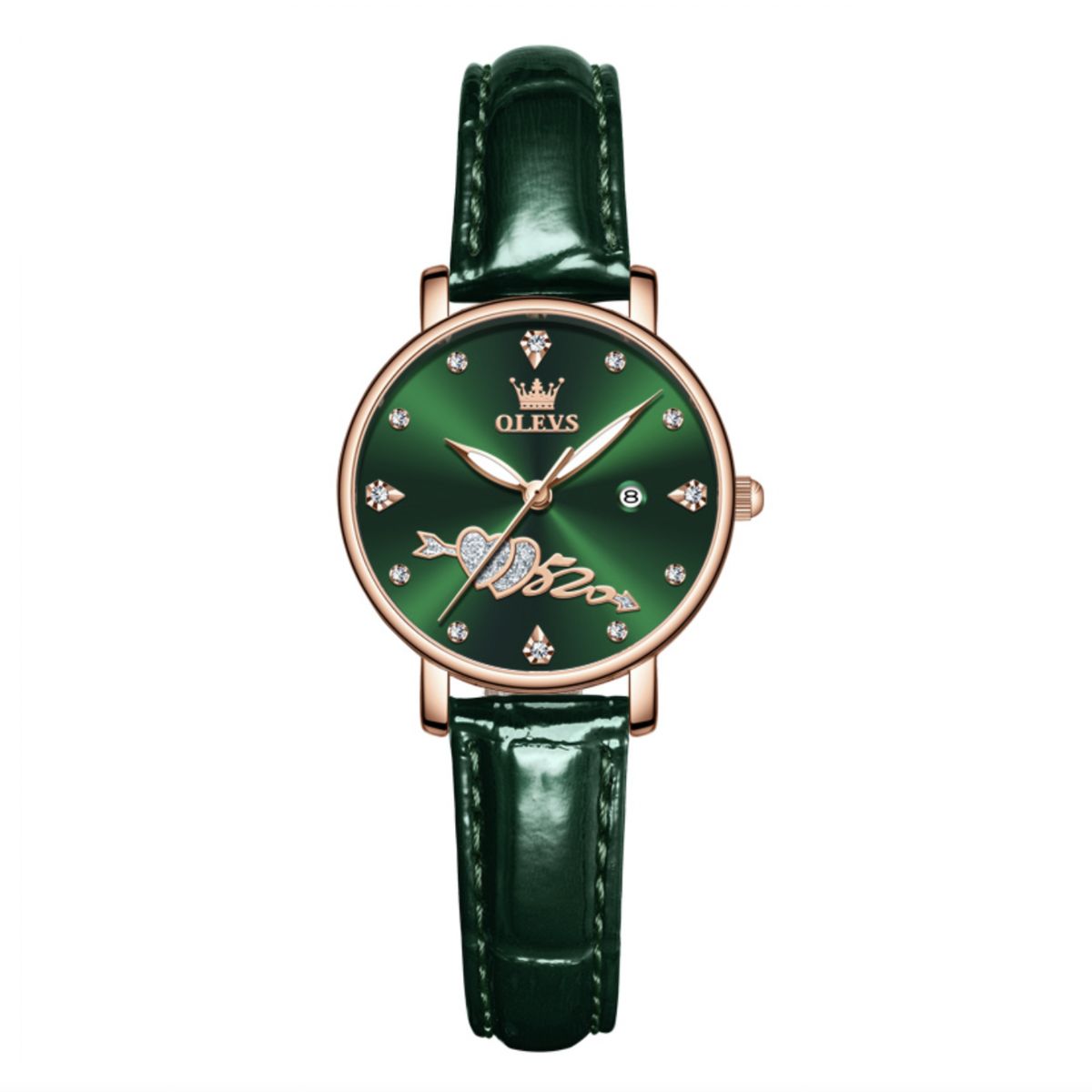 GENERICO - Reloj De Lujo Mujer Olevs Cuarzo Correa De Cuero Mod Couple
