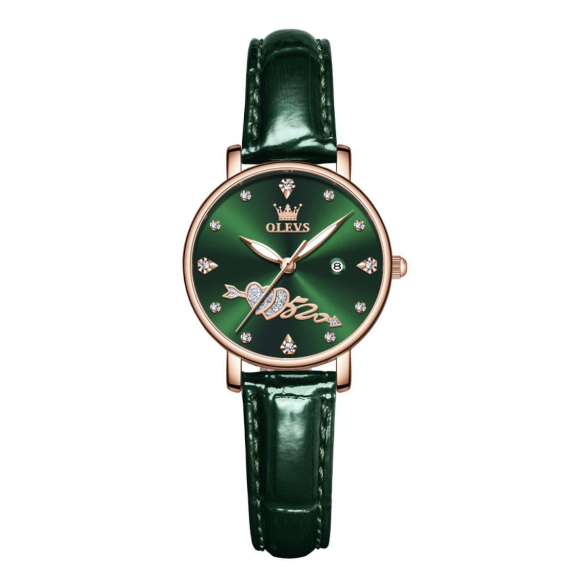 GENERICO - Reloj De Lujo Mujer Olevs Cuarzo Correa De Cuero Mod Couple