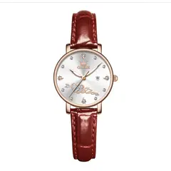 GENERICO - Reloj De Lujo Mujer Olevs Cuarzo Correa De Cuero Mod Couple