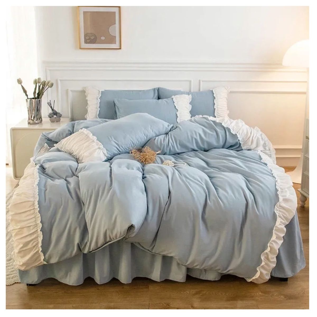 HOMER DESIGN - Set Ropa De Cama Sabanas +funda De Plumon 1.5 Plazas hm8