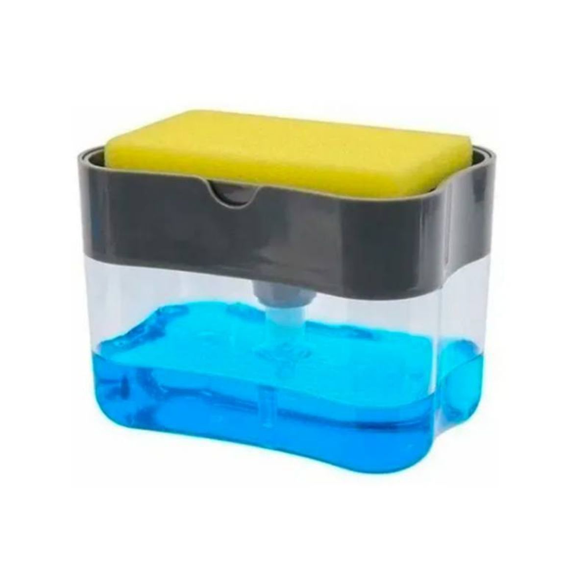 GENERICO - Dispensador Jabón Lavaplatos Porta Esponja