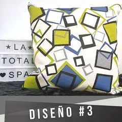 GENERICO - Funda de Cojines MOSAICOS 45X45