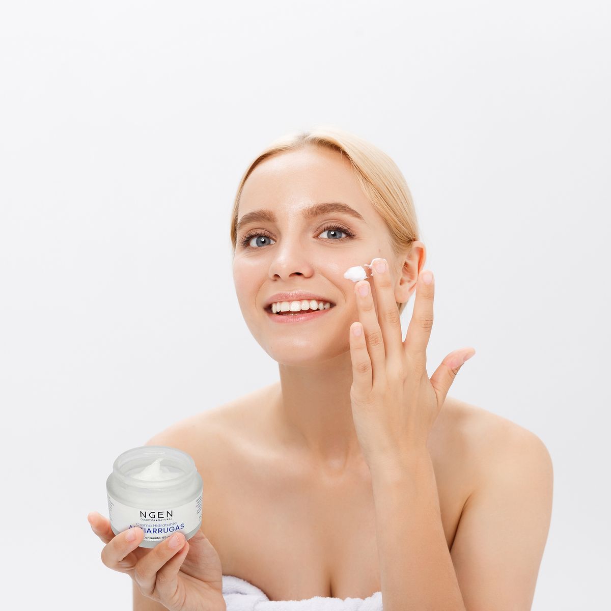 COSMETICA NATURAL NGEN - Crema Antiarrugas con Ácido Hialurónico 55 ml.-