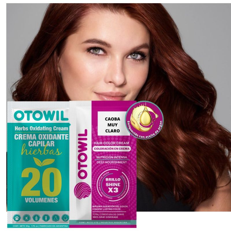 OTOWIL - TINTURA DE CABELLO PERMANENTE CON ACEITE DE ARGAN