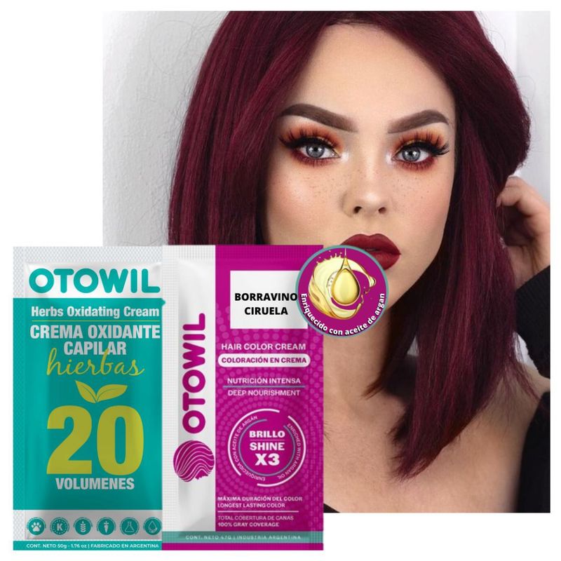 OTOWIL - TINTURA DE CABELLO PERMANENTE CON ACEITE DE ARGAN