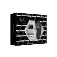 ANTONIO BANDERAS - BLACK SEDUCTION ESTUCHE EDT 100MLAFSHAVE BALM 75ML
