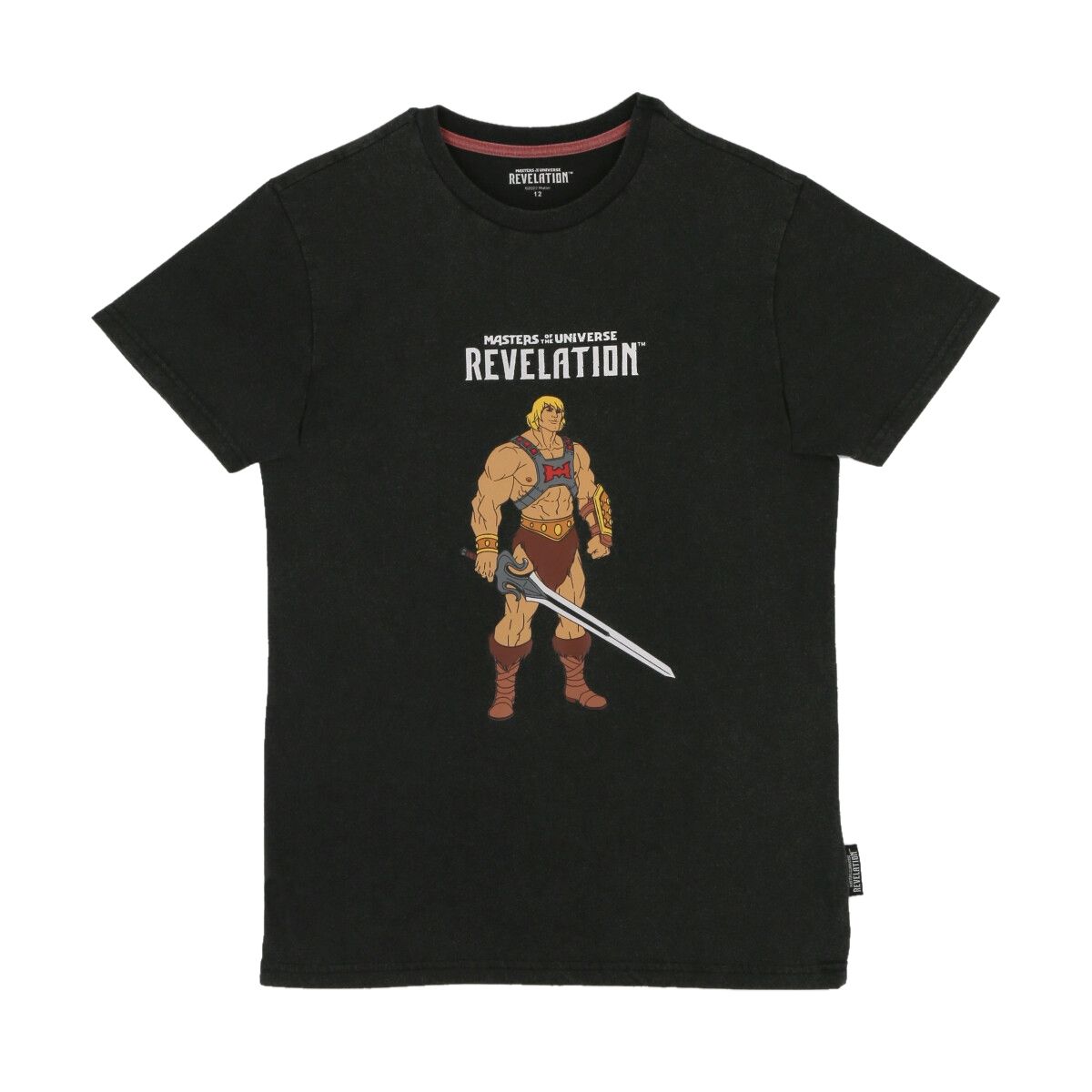 GENERICO - POLERA MANGA CORTA HE-MAN ACID WASH
