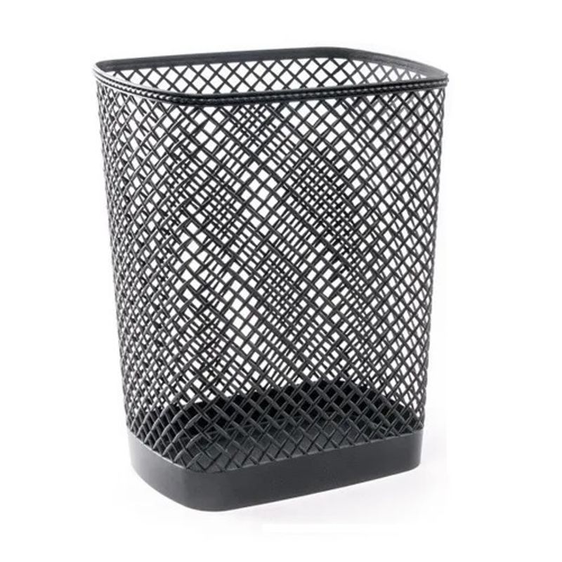 REYPLAST - Basurero Decor Papelera Enrejada