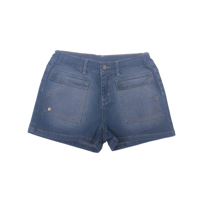 PILLIN - Short Niña Celeste Pillin - Celeste