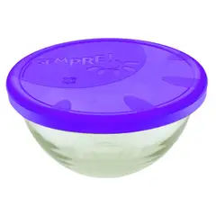IMAHE - BOWL VIDRIO CON TAPA 500 ML