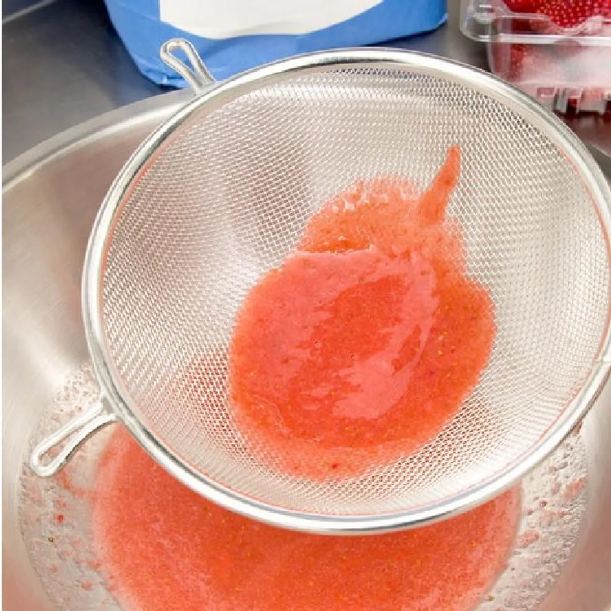 SUNNEX - Colador Acero Inox Heavy Duty 30 Cm SUNNEX