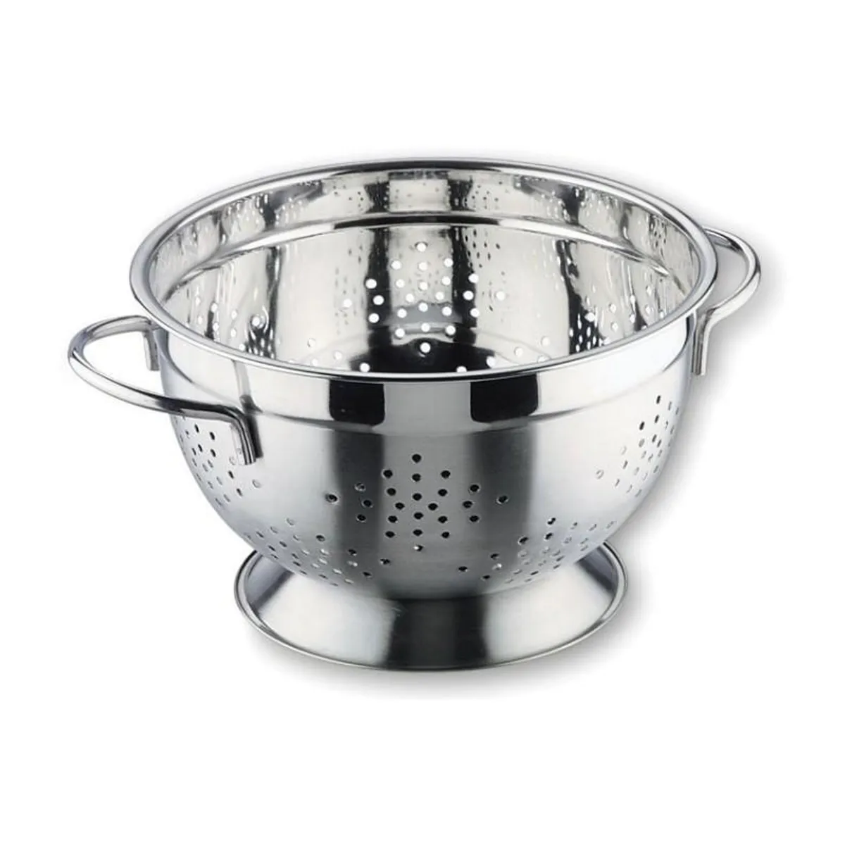 IMAHE - COLADOR ALEMAN CON PEDESTAL ACERO INOX