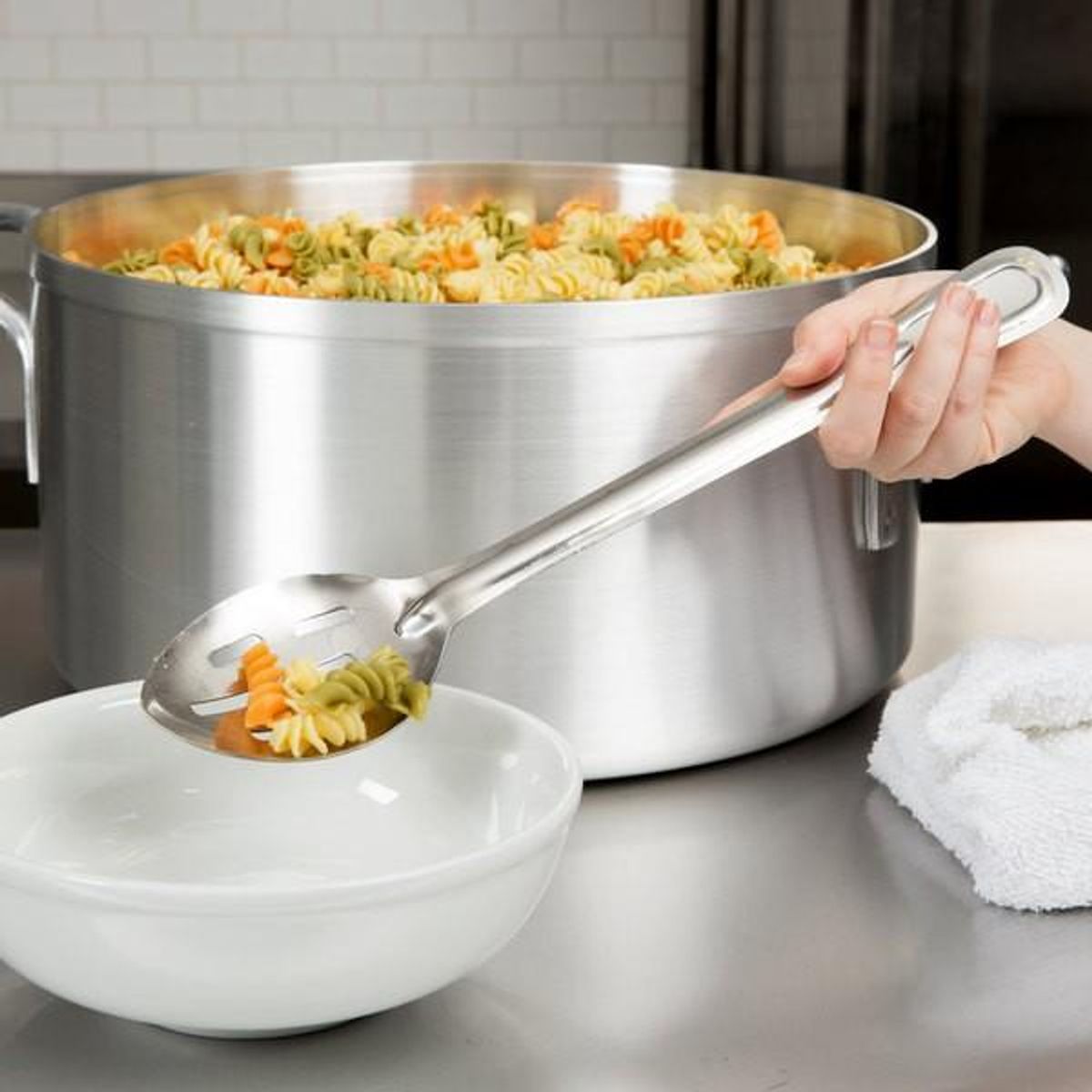 IMAHE - CUCHARA CALADA ACERO INOX 46 CM IMAHE