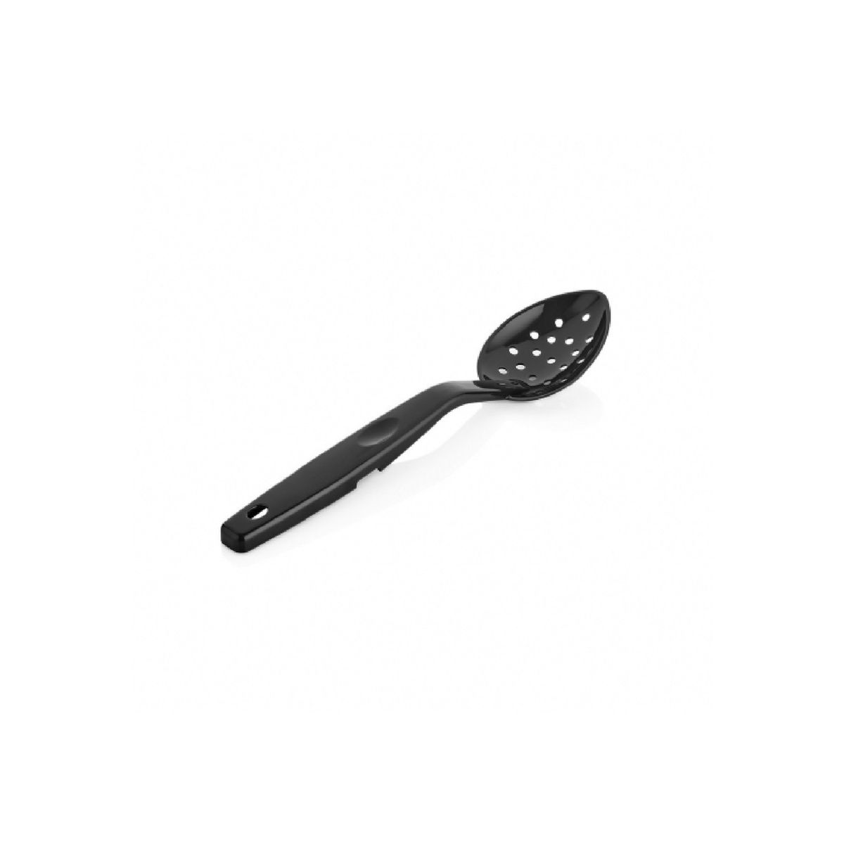 IMAHE - CUCHARA PERFORADA BUFFET POLICARBONATO NEGRO 29,5 CMS. IMAHE