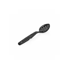 IMAHE - CUCHARA PERFORADA BUFFET POLICARBONATO NEGRO 29,5 CMS.