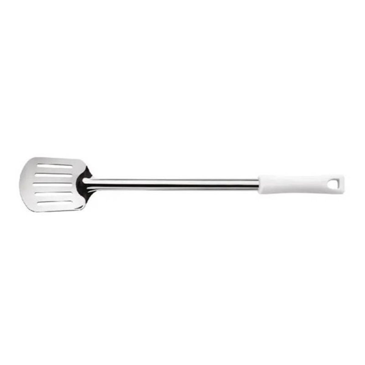 IMAHE - ESPATULA ACERO INOX 31CM MANGO BLANCO IMAHE