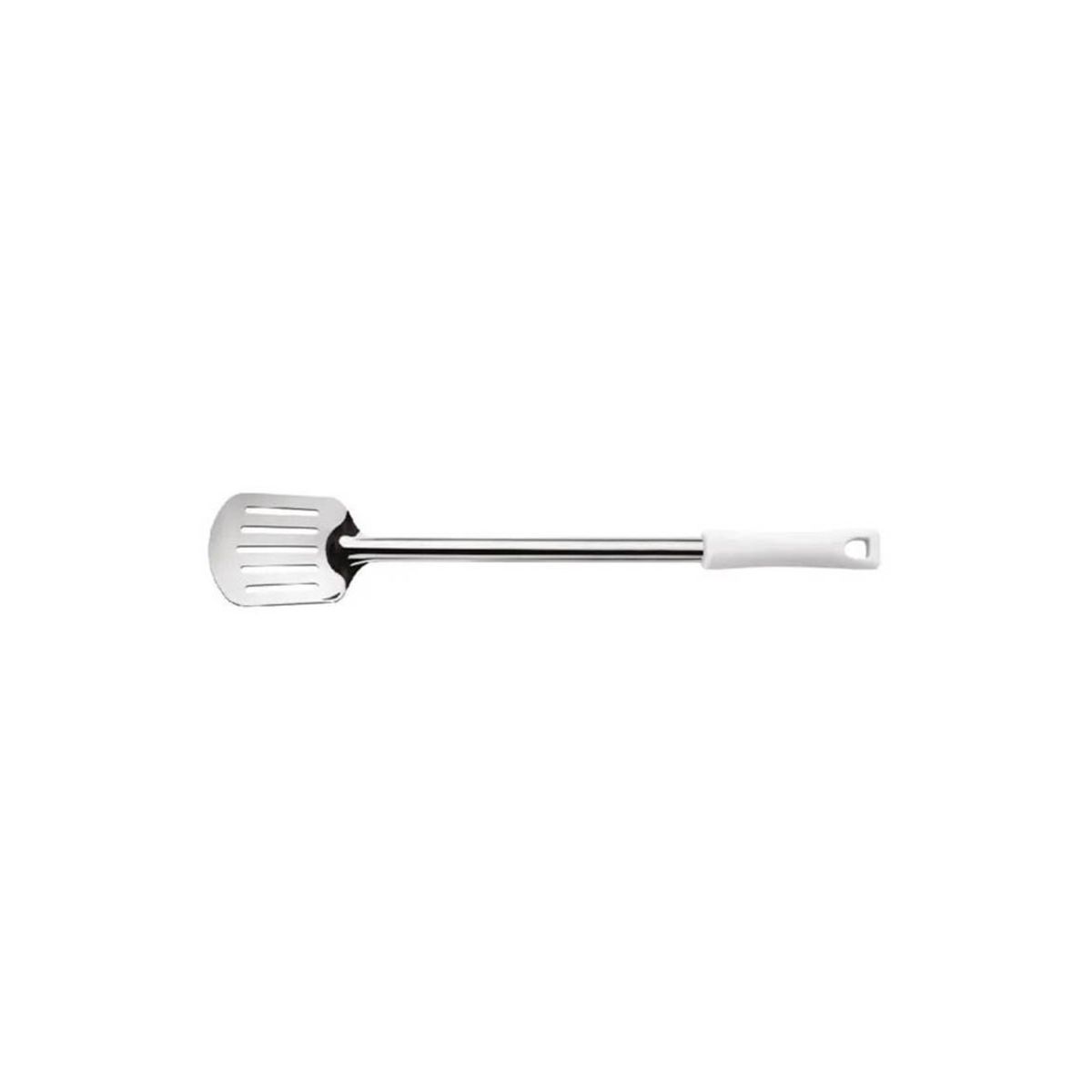 IMAHE - ESPATULA ACERO INOX 31CM MANGO BLANCO IMAHE