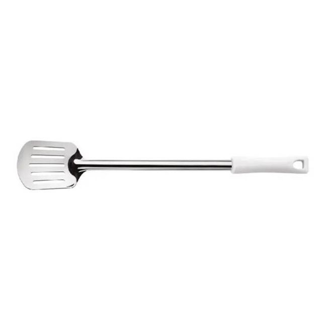 IMAHE - ESPATULA ACERO INOX 31CM MANGO BLANCO IMAHE