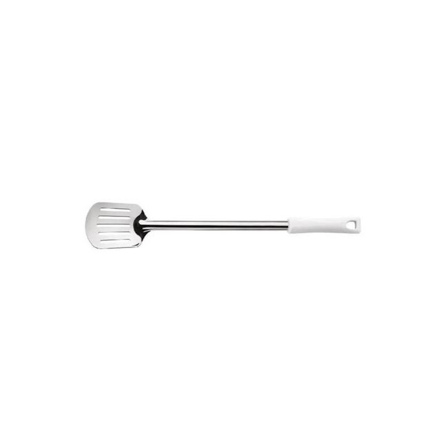 IMAHE - ESPATULA ACERO INOX 31CM MANGO BLANCO IMAHE