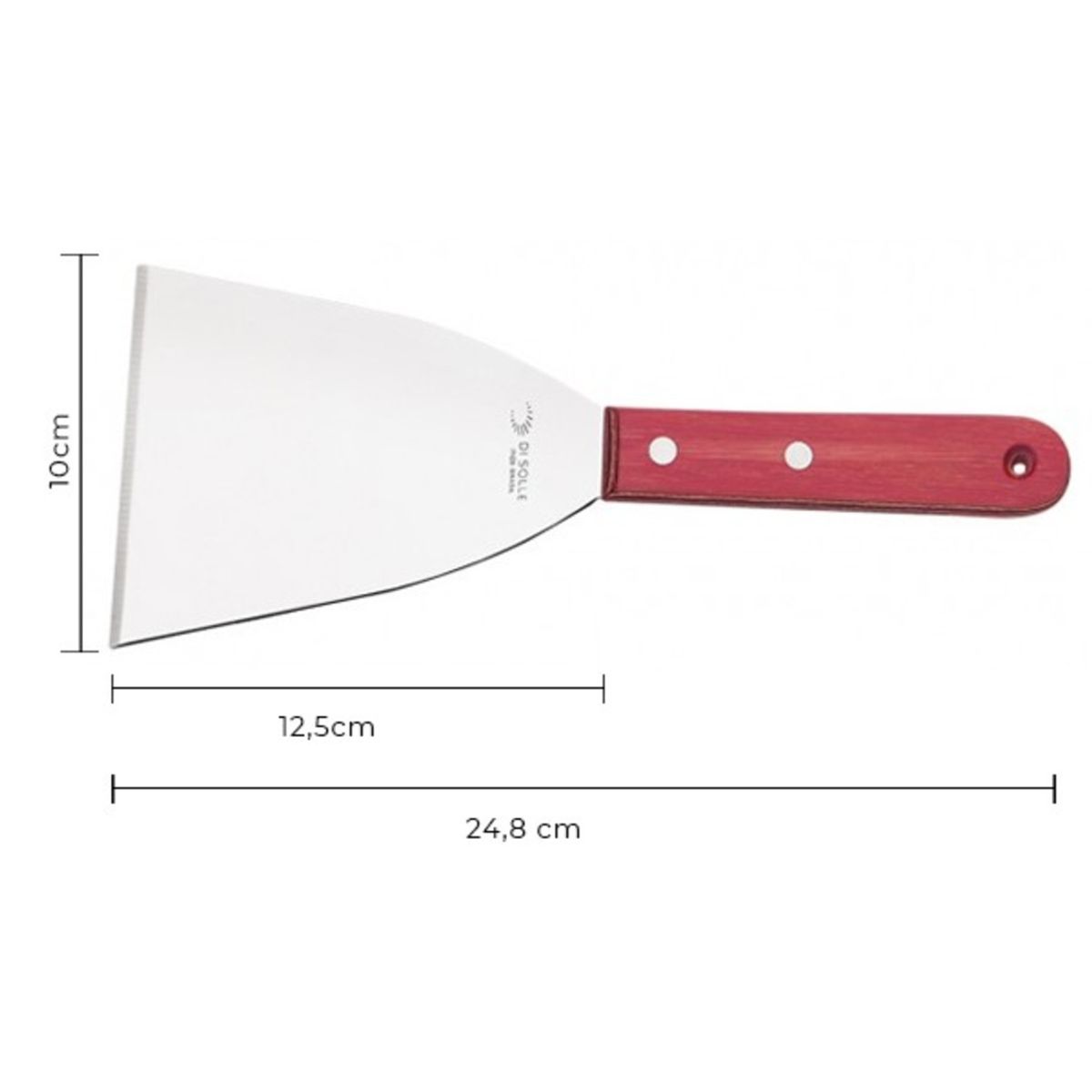 DI SOLLE - ESPATULA RECTA SOLLEWOOD 12,5 CMS. DI SOLLE