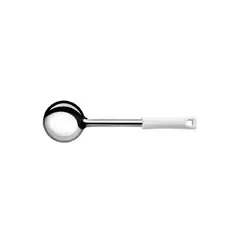IMAHE - CUCHARON ACERO INOX 43ML MANGO BLANCO DURAFIO