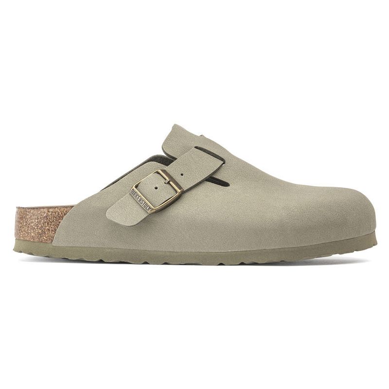 BIRKENSTOCK - Zuecos Boston Khaki Birkenstock