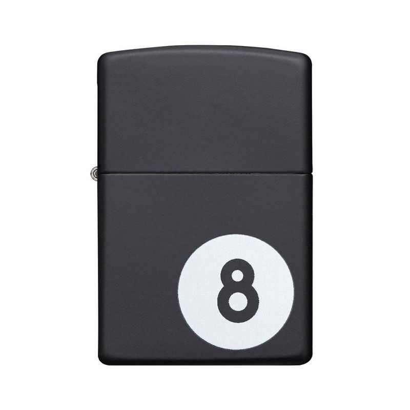 ZIPPO - Encendedor Zippo 8-Ball Design Negro ZP28432
