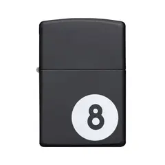 ZIPPO - Encendedor 8-Ball Design Negro ZP28432