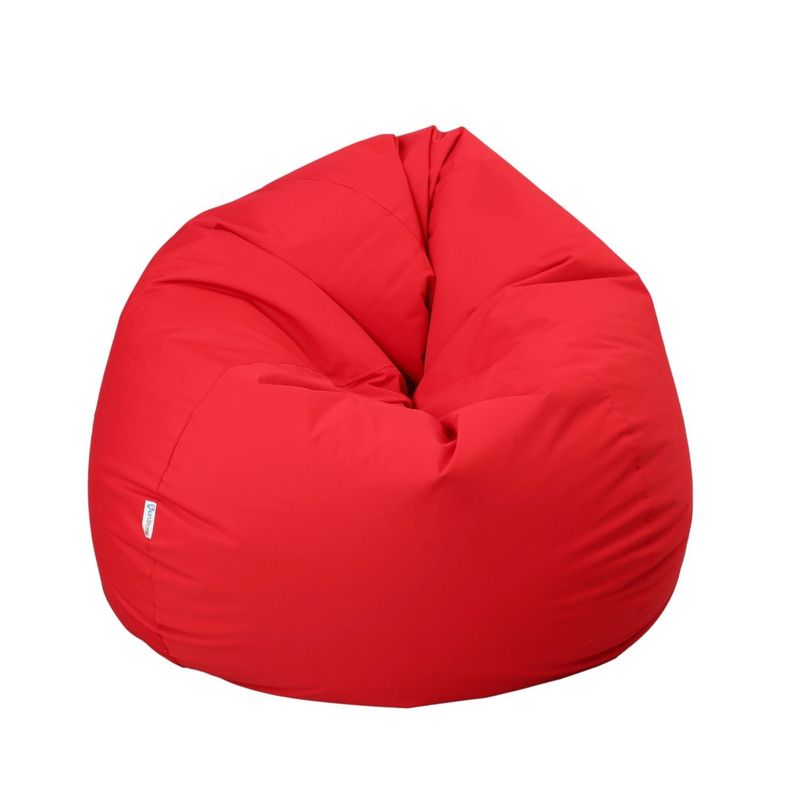 FUNSTORE - POUF Pera XL Impermeable Rojo.