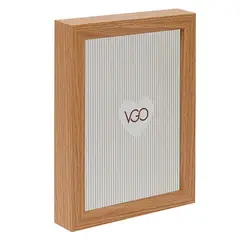 VGO - Marco 40X50 Madera Tipo Box Mdm90 Bge